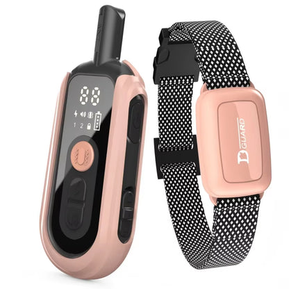 Electric Dog Training Collar Waterproof Dog Bark Collar Pet with Remote Control Rechargeable anti Barking Device All Size Dogs